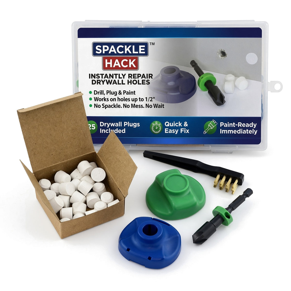 Spackle Hack™ Drywall Repair Kit